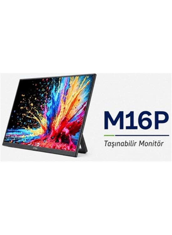 Ttec M16P 16" FHD Taşınabilir Led Monitör