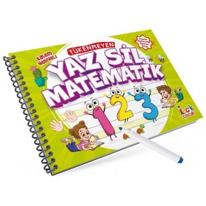Tükenmeyen Yaz Sil Matematik Spiralli /Bıcırık