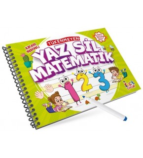 Tükenmeyen Yaz Sil Matematik Spiralli /Bıcırık