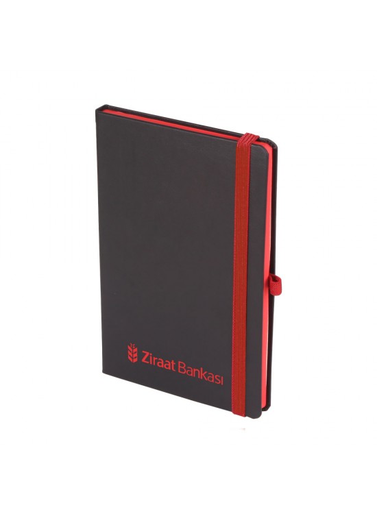 TUNALI KIRMIZI TARİHSİZ DEFTER (13X21 CM) TUNALI KIRMIZI TARİHSİZ DEFTER (13X21 CM)