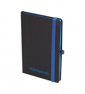 TUNALI LACİVERT TARİHSİZ DEFTER (13X21 CM)