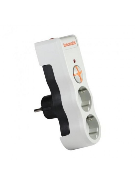 Tunçmatik TSK19022 Powersurge2 Enerji Koruma Prizi 2li 1050 Joule Siyah Tunçmatik TSK19022 Powersurge2 Enerji Koruma Prizi 2li 1050 Joule Siyah