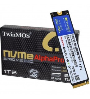 TwinMOS 1TB M.2 PCIe Gen3 NVMe SSD (3600-3250Mb-s) NVMe1TB2280AP TLC 3DNAND Ssd