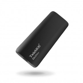TwinMOS 2TB Taşınabilir External SSD USB 3.2-Type-C (Dark Grey) Harici Ssd  (PSSD2TBMEDB)