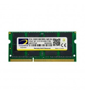 TwinMOS 8GB DDR3 1600MHz CL16 1.5V MDD38GB1600N Notebook Ram