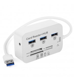TX TXACUCR340 3xUSB 3.0 HUB ve Çoklu Harici Kart Okuyucu