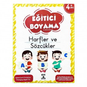 Uçanbalina Eğitici Boyama Harfler Ve Sözcükler
