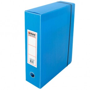 Üçgen Proje Kutusu Plastik Lastikli Battal 29x40x9 Mavi (1 Adet)