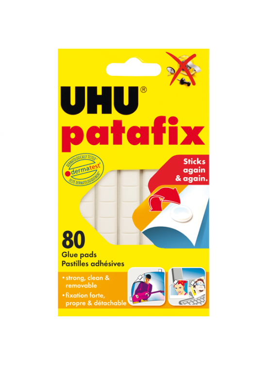 Uhu Hamur Yapıştırıcı Patafix Beyaz 41710