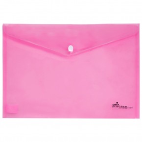 Umix Çıtçıtlı Şeffaf Zarf Dosya Pembe Eco U1120P-PE-ECO (1 Adet)