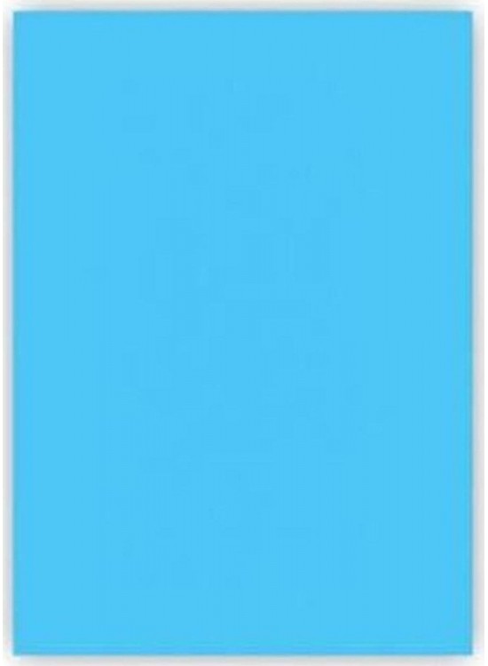 Umur Fon Kartonu Fosforlu 120 gr Mavi  50x70 (1 Adet)