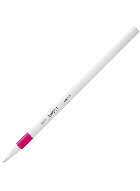 Uni-Ball Akrilik Uçlu Kalem Emott 0.4 MM Fine Pembe (1 Adet)