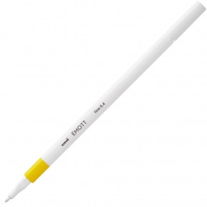 Uni-Ball Akrilik Uçlu Kalem Emott 0.4 MM Fine Sarı (1 Adet)