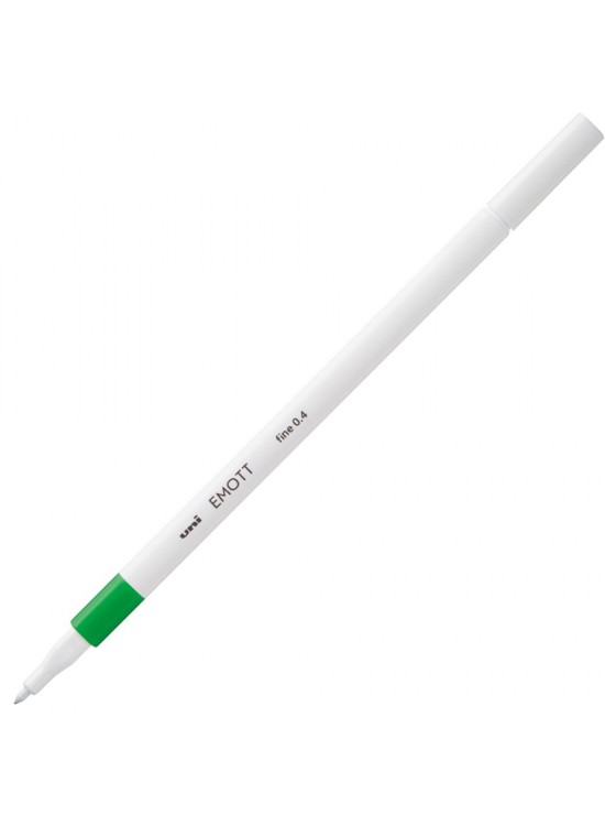 Uni-Ball Akrilik Uçlu Kalem Emott 0.4 MM Fine Yeşil (1 Adet)
