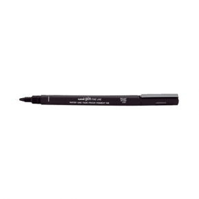 Uni-Ball Çizim Kalemi Akrilik Uçlu Fine Line Pin 0.1 MM Siyah PIN 01-200 (1 Adet)