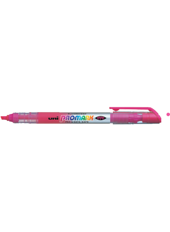Uni-Ball Fosforlu Kalem Promark Eye Cep Tipi Pembe USP-105 (1 Adet) Uni-Ball Fosforlu Kalem Promark Eye Cep Tipi Pembe USP-105 (1 Adet)