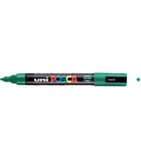 Uni-Ball Markör Boyama Posca Su Bazlı Poster 1.8-2.5 MM Yeşil PC-5M (1 Adet)