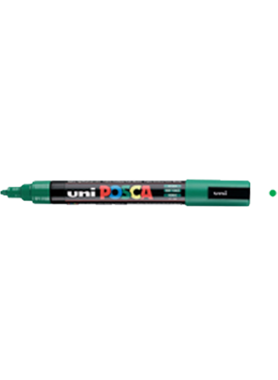 Uni-Ball Markör Boyama Posca Su Bazlı Poster 1.8-2.5 MM Yeşil PC-5M (1 Adet) Uni-Ball Markör Boyama Posca Su Bazlı Poster 1.8-2.5 MM Yeşil PC-5M (1 Adet)