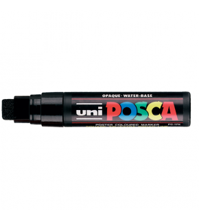 Uni-Ball Markör Boyama Posca Su Bazlı Poster 15.0 MM Siyah PC-17K
