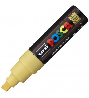 Uni-Ball Markör Boyama Posca Su Bazlı Poster 8.0 Saman Sarı PC-8K (1 Adet)