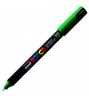 Uni-Ball Markör Posca 0.7 MM Su Bazlı Poster Yeşil N PC-1MR (1 Adet)