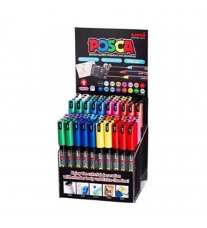 Uni-Ball Markör Posca 0.7 Su Bazli Poster 80 Li Set