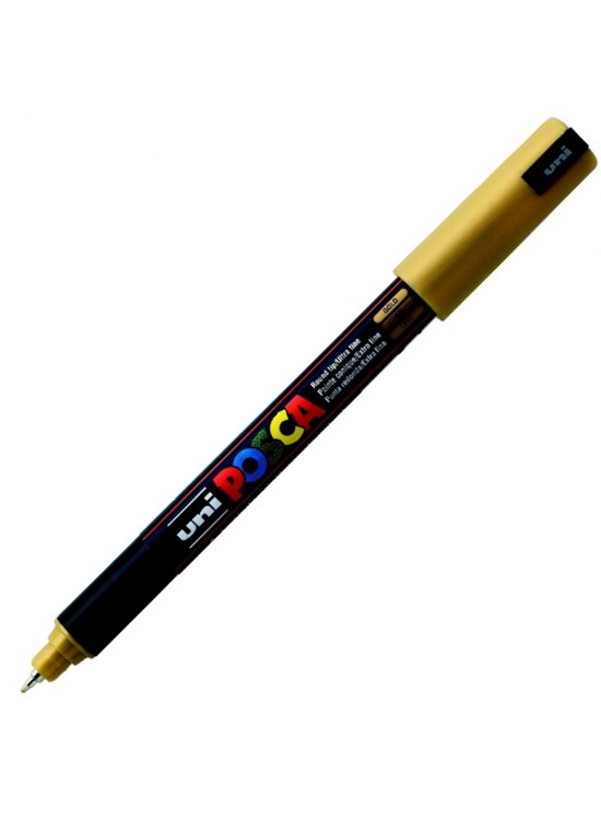 Uni-Ball Markör Posca 0.7 Su Bazlı Poster Altın (1 Adet) Uni-Ball Markör Posca 0.7 Su Bazlı Poster Altın (1 Adet)