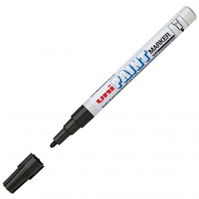 Uni-Ball Paınt Marker 0.8-1.2 Boyama Markörü Siyah PX-21 (1 Adet)