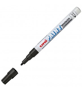 Uni-Ball Paınt Marker 0.8-1.2 Boyama Markörü Siyah PX-21 (1 Adet)