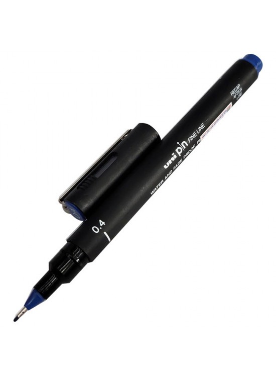 Uni-Ball Pin 0.4 Fine Line Akrilik Uçlu Kalem Mavi PIN 04-200 (1 Adet) Uni-Ball Pin 0.4 Fine Line Akrilik Uçlu Kalem Mavi PIN 04-200 (1 Adet)