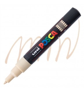 Uni-Ball Posca 0.7 Su Bazlı Boyama Markörü Bej N Pc-1M