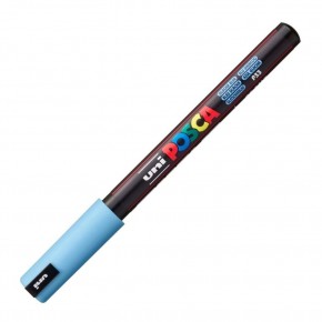 Uni-Ball Posca 0.7 Su Bazlı Boyama Markörü Buz Mavisi N (1 Adet)
