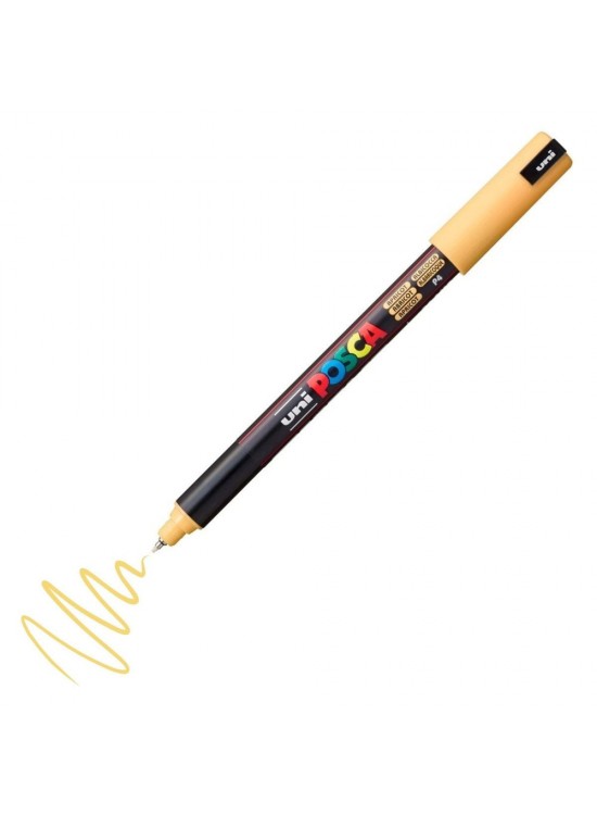 Uni-Ball Posca 0.7 Su Bazlı Boyama Markörü Kayısı N (1 Adet)