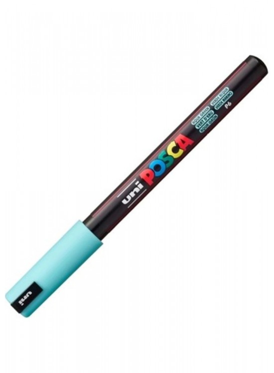 Uni-Ball Posca 0.7 Su Bazlı Boyama Markörü Su Yeşili N (1 Adet)