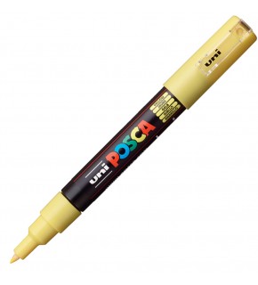 Uni-Ball Posca 0.7 Su Bazlı Poster Markörü Sarı PC-1M (1 Adet)
