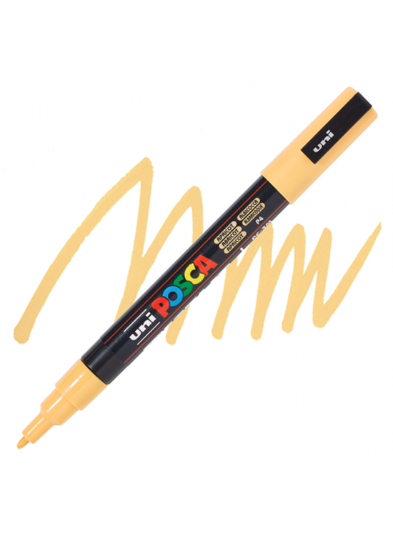 Uni-Ball Posca 0.9-1.3 Su Bazlı Boyama Markörü Kayısı N Pc-3M (1 Adet) Uni-Ball Posca 0.9-1.3 Su Bazlı Boyama Markörü Kayısı N Pc-3M (1 Adet)