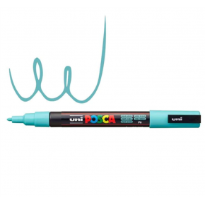 Uni-Ball Posca 0.9-1.3 Su Bazlı Boyama Markörü Suyeşili N Pc-3M (1 Adet)