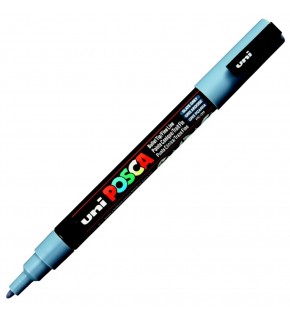Uni-Ball Posca 0.9-1.3 Su Bazlı Poster Markörü Kurşun Gri Pc-3M (1 Adet)