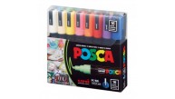 Uni-Ball Posca 1.8-2.5 Su Bazlı Boyama Markörü 16 Lı PC-5M/16C