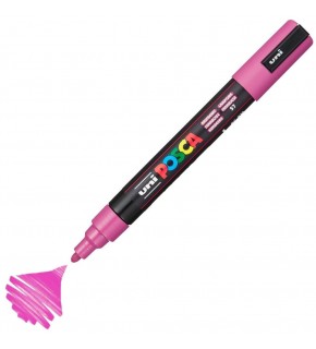 Uni-Ball Posca 1.8-2.5 Su Bazlı Boyama Markörü Ahududu N (1 Adet)