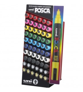 Uni-Ball Posca 1.8-2.5 Su Bazli Poster Markörü 60 Li Set