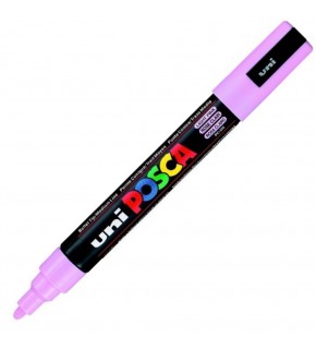 Uni-Ball Posca 1.8-2.5 Su Bazlı Poster Markörü A.Pembe PC-5M (1 Adet)