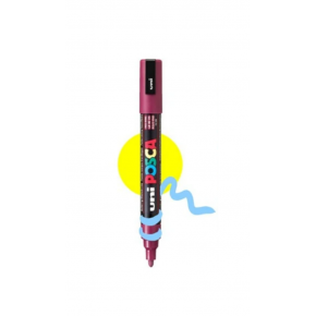 Uni-Ball Posca 1.8-2.5 Su Bazlı Poster Markörü Gri (1 Adet) 