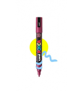 Uni-Ball Posca 1.8-2.5 Su Bazlı Poster Markörü Gri (1 Adet) 