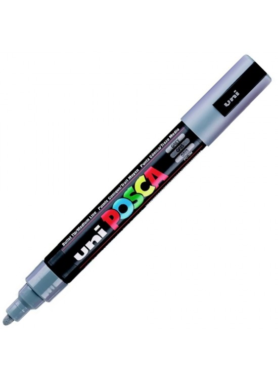 Uni-Ball Posca 1.8-2.5 Su Bazlı Poster Markörü Gri (1 Adet) Uni-Ball Posca 1.8-2.5 Su Bazlı Poster Markörü Gri (1 Adet)