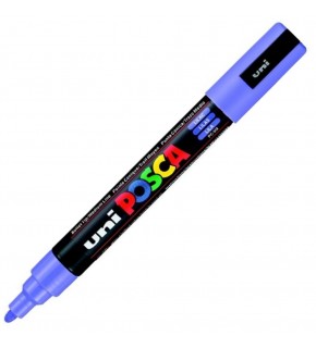 Uni-Ball Posca 1.8-2.5 Su Bazlı Poster Markörü Leylak N Pc-5M (1 Adet)