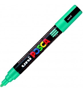 Uni-Ball Posca 1.8-2.5 Su Bazlı Poster Markörü Zümrüt Yeşilin Pc-5M (1 Adet)