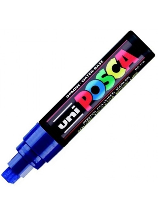 Uni-Ball Posca 15.0 Su Bazlı Poster Markörü Mavi Pc-17K (1 Adet) Uni-Ball Posca 15.0 Su Bazlı Poster Markörü Mavi Pc-17K (1 Adet)