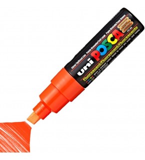 Uni-Ball Posca 8.0 Su Bazlı Boyama Markörü F.Turuncu PC-8K (1 Adet)