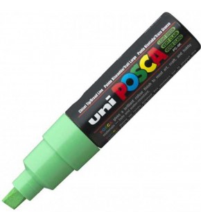 Uni-Ball Posca 8.0 Su Bazlı Poster Markörü A.Yeşil PC-8K (1 Adet)